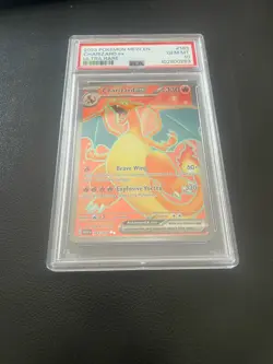 Pokemon Charizard ex 183/165 SV 151 Holo Ultra Rare English PSA 10 2023 - Image 3