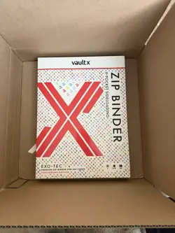 Vault X Exo Tec Anniversary Edition 9 Pocket Zip Binder Pokemon 151 - Image 1