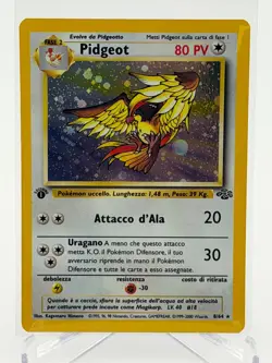2000 Italian Rare Pokemon Pokemon 1st Edition Pidgeot Jungle 8/64 Holo NP MINT!! - Image 1