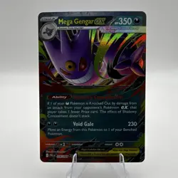 The Pokemon Company Mega Gengar EX 056/094 Me02 Holo Double Rare 350 HP Eng - Image 1