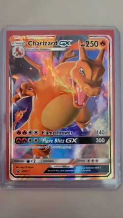Pokemon TCG Charizard GX SM211 Black Star Promo Sun & Moon - Image 1