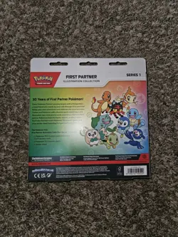 Pokemon TCG Series 1 First Partner Illustration Collection Sealed Promo English - Image 2