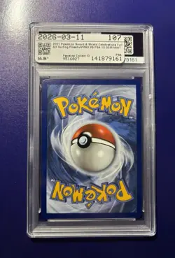 2021 Pokemon Celebrations Surfing Pikachu VMAX Full Art Holo 009/025 PSA 10 - Image 2