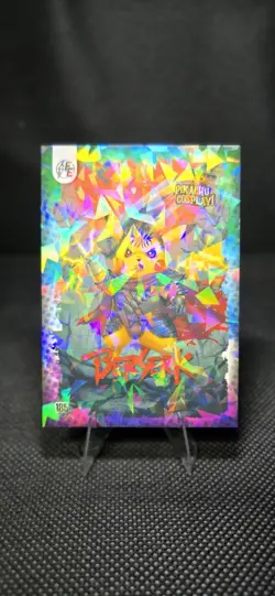 Berserk (Pikachu) #185 - Galaxy Holo - Electric Pikachu Cosplay - Pokemon - Image 1