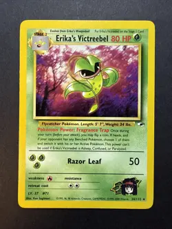 Pokemon TCG Erika's Victreebel Gym Heroes 26/132 Unlimited Non-holo - Image 1