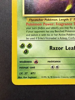 Pokemon TCG Erika's Victreebel Gym Heroes 26/132 Unlimited Non-holo - Image 5