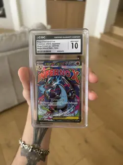 CGC 10 Mega Charizard X ex 223/193 Mega Dream ex Holo JP 2025 - Image 1