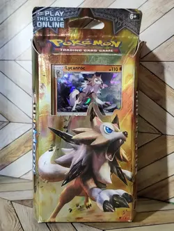Pokemon Sun And Moon Burning Shadows ROCK STEADY Theme Deck w/ Lycanroc - Image 1