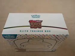 Minty Factory Sealed 151 Pokemon Elite Trainer Box With Acrylic Case - Image 4