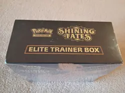 Awesome Factory Sealed Pokemon Shining Fates Elite Trainer Box With Acrylic Case - Image 4