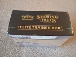 Awesome Factory Sealed Pokemon Shining Fates Elite Trainer Box With Acrylic Case - Image 5