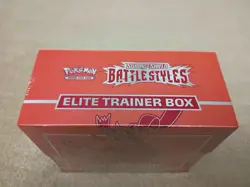 Minty Factory Sealed Pokemon Battle Styles Elite Trainer Box With Acrylic Case - Image 4