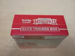 Minty Factory Sealed Pokemon Battle Styles Elite Trainer Box With Acrylic Case - Image 5