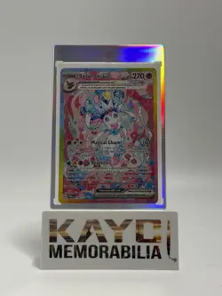 Pokemon Prismatic Evolution Sylveon ex #156 SIR Eeveelution - Pack Fresh, Clean! - Image 1