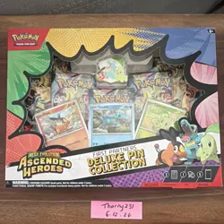 Pokemon TCG Ascended Heroes First Partners Deluxe Pin Collection - Image 1
