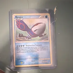 Pokemon TCG Kyogre 12/95 Call of Legends Reverse Holo Rare Basic 100 HP 2011 - Image 1