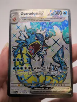 Pokemon Gyarados ex 225/198 SV01 Ultra Rare Full Art Holo 300 HP - Image 1