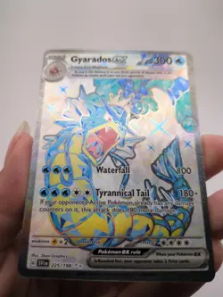 Pokemon Gyarados ex 225/198 SV01 Ultra Rare Full Art Holo 300 HP - Image 2