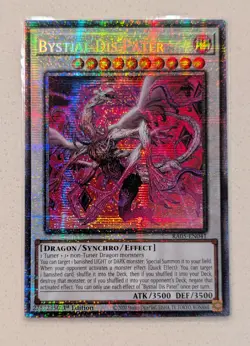 Bystial Dis Pater (STARLIGHT RARE) RA05-EN041 (NM/M) 1st Ed Yu-Gi-Oh! Konami - Image 1