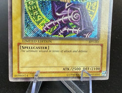 Yu-Gi-Oh Dark Magician BPT-001 Limited Edition Secret Rare 2002 Collector’s Tin - Image 2
