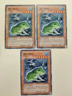 3x Des Frog CRV-EN026 Common 1st Edition LP - Image 2