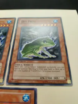 3x Des Frog CRV-EN026 Common 1st Edition LP - Image 5