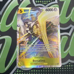 ONE PIECE TCG Borsalino EB04-058 Alt Art SR Parallel Egghead Crisis OP15 NM/M - Image 1