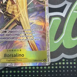 ONE PIECE TCG Borsalino EB04-058 Alt Art SR Parallel Egghead Crisis OP15 NM/M - Image 4