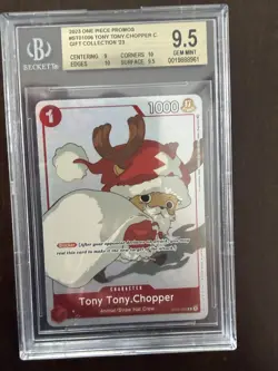 BGS 9.5 Tony Tony.Chopper (Gift Collection 2023) One Piece Promos ST01-006 - Image 1