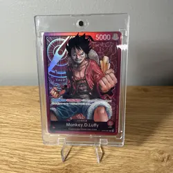 Monkey.D.Luffy ST01-001 - One Piece Card Game Starter Deck 1 Straw Hat Crew Foil - Image 1