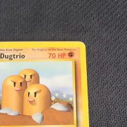 Dugtrio Base Set 19/102 1999 Regular Rare Card LP - Image 5