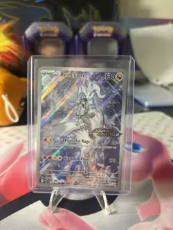 Pokemon TCG N's Reshiram Holo IR Stamped Promo Card 167/159 Journey Together - Image 1