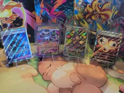 Phantasmal Flames Illustration Rare IR Lot of 4 Cards Full Art/IR/EX - NM/M - Image 1