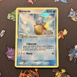 Wartortle 43/100 Reverse Holo Italian LP -Pokemon Card- EX Crystal Guardians (2z - Image 1