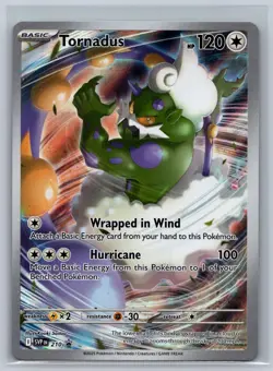Tornadus 210 Holo Promo Scarlet & Violet Promo Pokemon Card Near Mint - Image 1