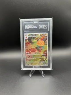 2024 Pokemon Japanese Paradise Dragona Appletun Illustration Rare Card TAG 10 - Image 1