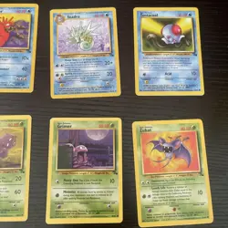 Pokemon TCG Fossil Set Mixed Non-Holo Card Lot Of 14 (LP-MP) WOTC - Image 3