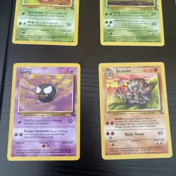 Pokemon TCG Fossil Set Mixed Non-Holo Card Lot Of 14 (LP-MP) WOTC - Image 4