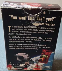 Star Wars Customizable Card Game: Death Star II Limited Edition Light Side... - Image 3