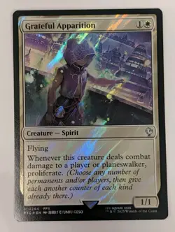 Grateful Apparition (Surge Foil) Commander: Final Fantasy - MTG - Image 1