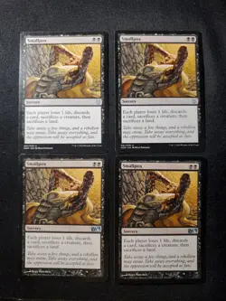 4x SMALLPOX MIXED SETS NM ENGLISH MAGIC THE GATHERING MTG TCG PLAYSET SEE PICS * - Image 1
