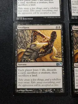 4x SMALLPOX MIXED SETS NM ENGLISH MAGIC THE GATHERING MTG TCG PLAYSET SEE PICS * - Image 4