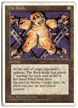 MTG The Rack - Fourth Edition Heavily Played English Playset (x4) - Image 1