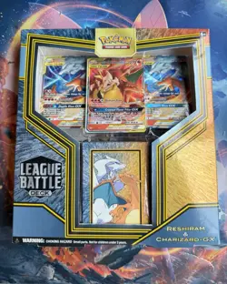 2018 Pokemon Reshiram & Charizard GX League Battle Deck Sealed - Image 1
