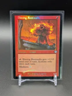 BLAZING ROOTWALLA (RETRO FRAME) 404 - Modern Horizons 2 UC Foil LP - - Image 1