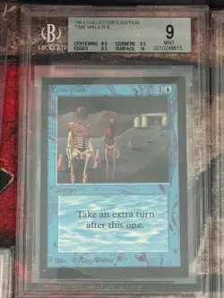 Time Walk (CE) Collector's Edition BGS 9 GRADED SURFACE 10! 9.5 Edges & Corners - Image 1