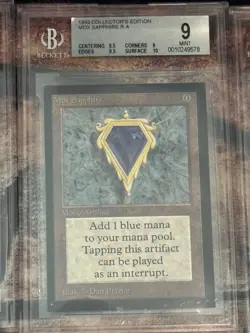 Mox Sapphire (CE) Collector's Edition BGS 9 RARE FIND SUFACE 10! - Image 1