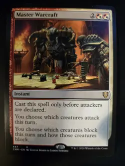 Master Warcraft NM Commander Legends MTG FREES SHIPPING - Image 1