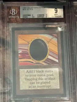 Mox Jet (CE) Collector's Edition BGS 9 GRADED QUAD 9+ - Image 1