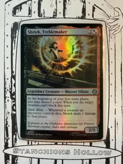 MTG Shriek, Treblemaker - Marvel's Spider-Man (SPM) U 0144 NM *Foil* - Image 1